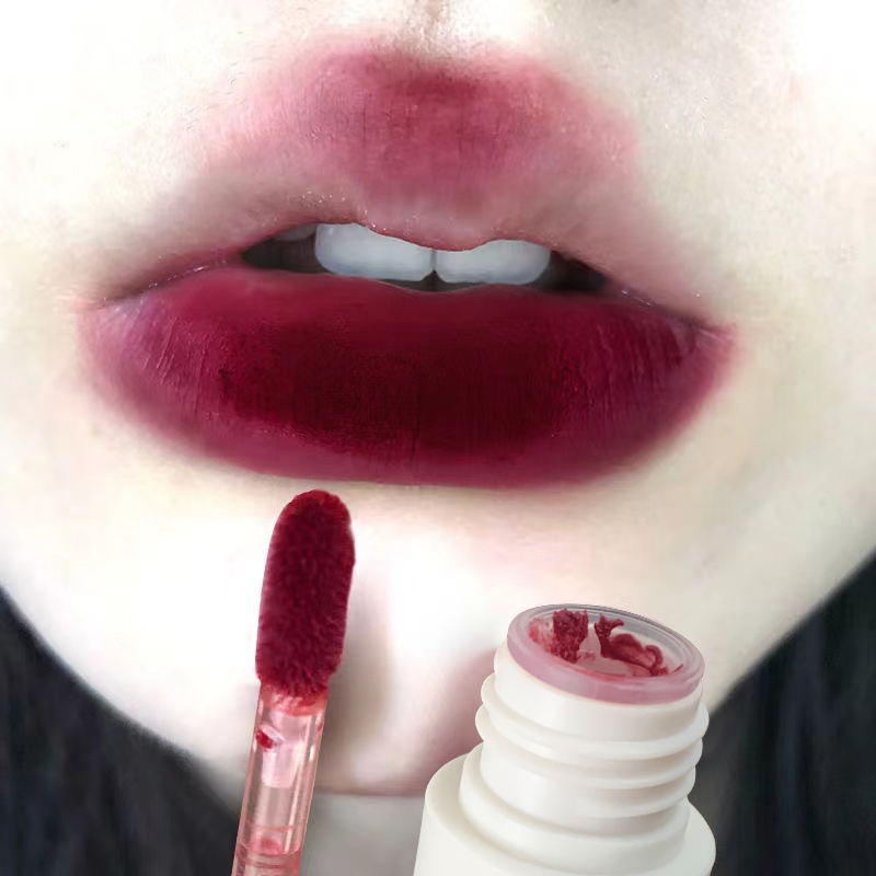 Matte Velvet Lip Tint Long Lasting - Matte Velvet Lip Gloss Waterproof Liquid