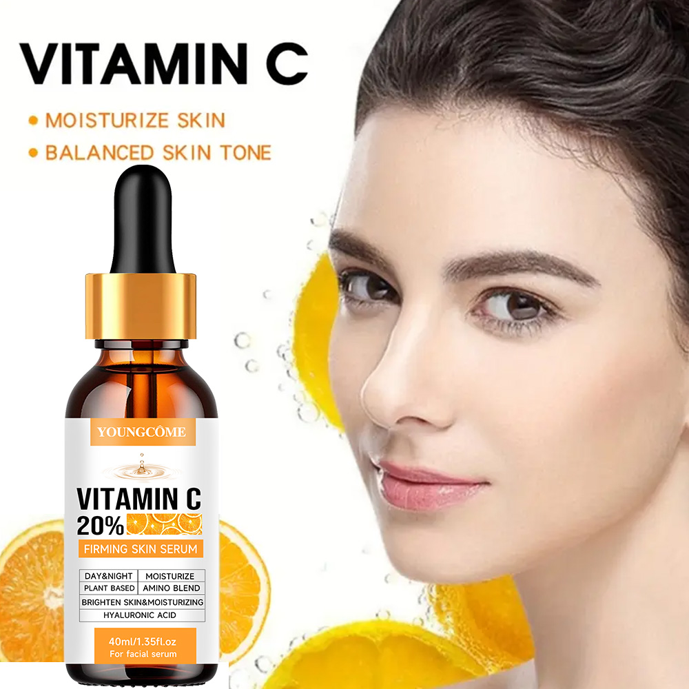 Hyaluronic Acid Facial Serum - YOUNGCOME Premium 20% Vitamin C Serum