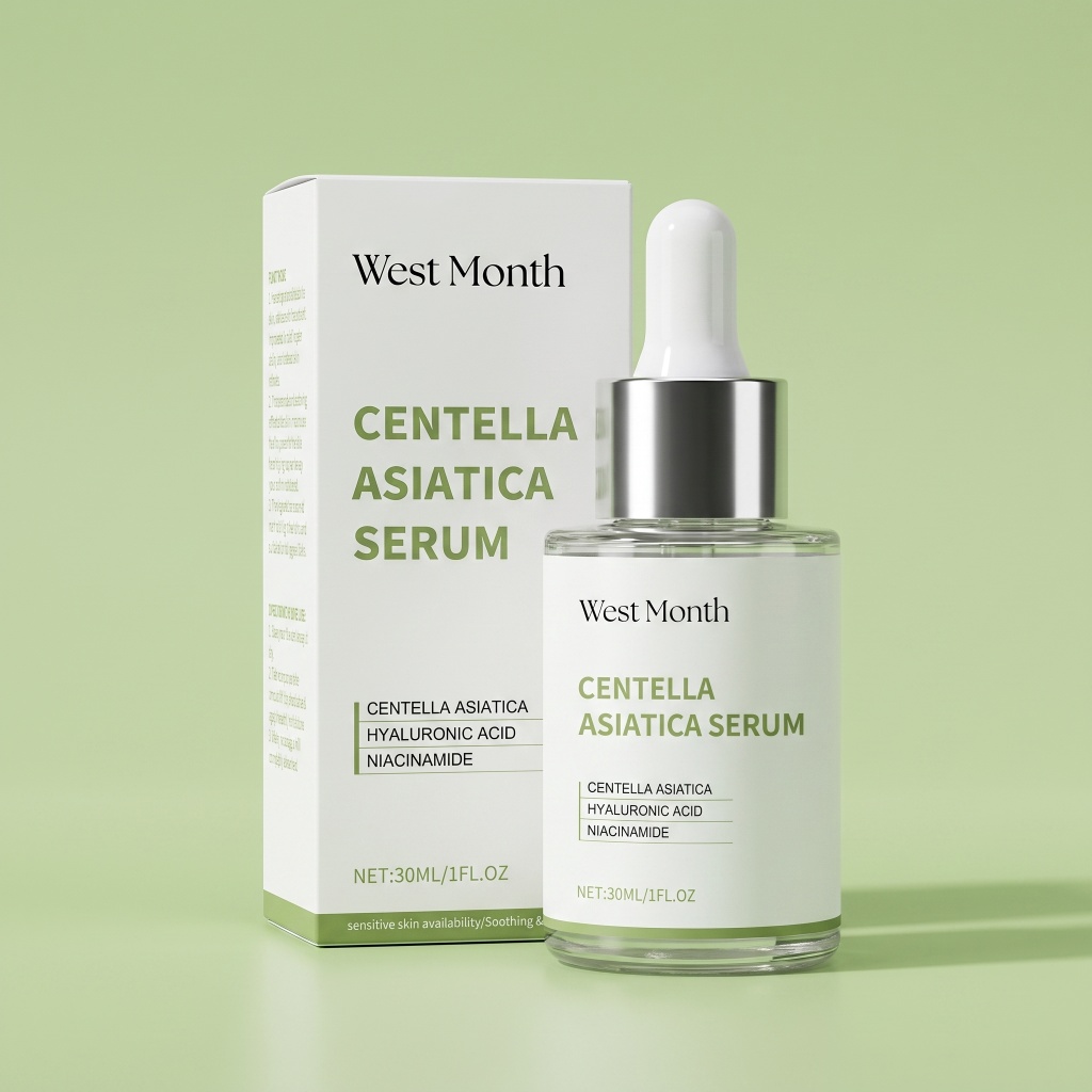 Hyaluronic Acid Facial Serum - Centella Asiatica Serum Niacinamide Soothe Redness