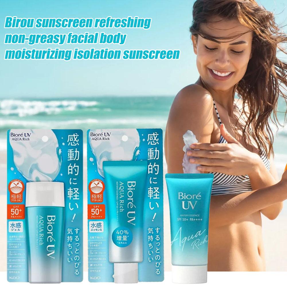 Japanese Biore UV Isolation Su - Spf 50 Waterproof Sunscreen recension och pris