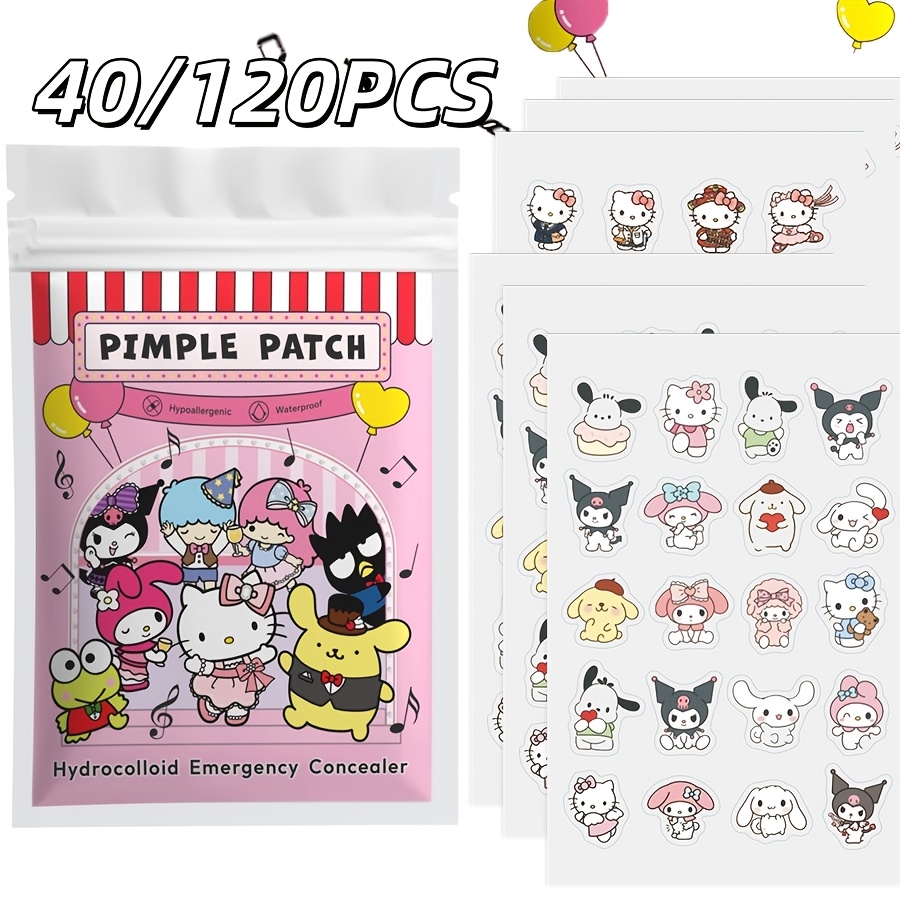40/120PCS Hello Kitty acne pat - Skincare recension och pris