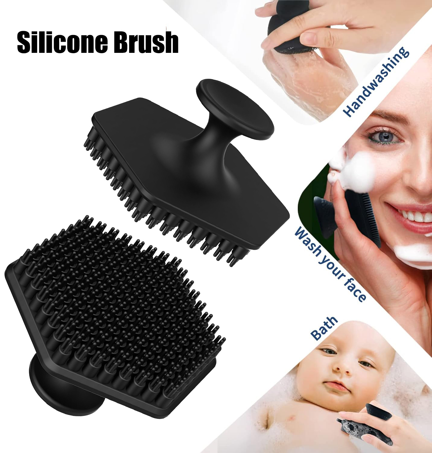 Silicone Face Scrubber for Men - Silicone Face Scrubber Electric recension och pris