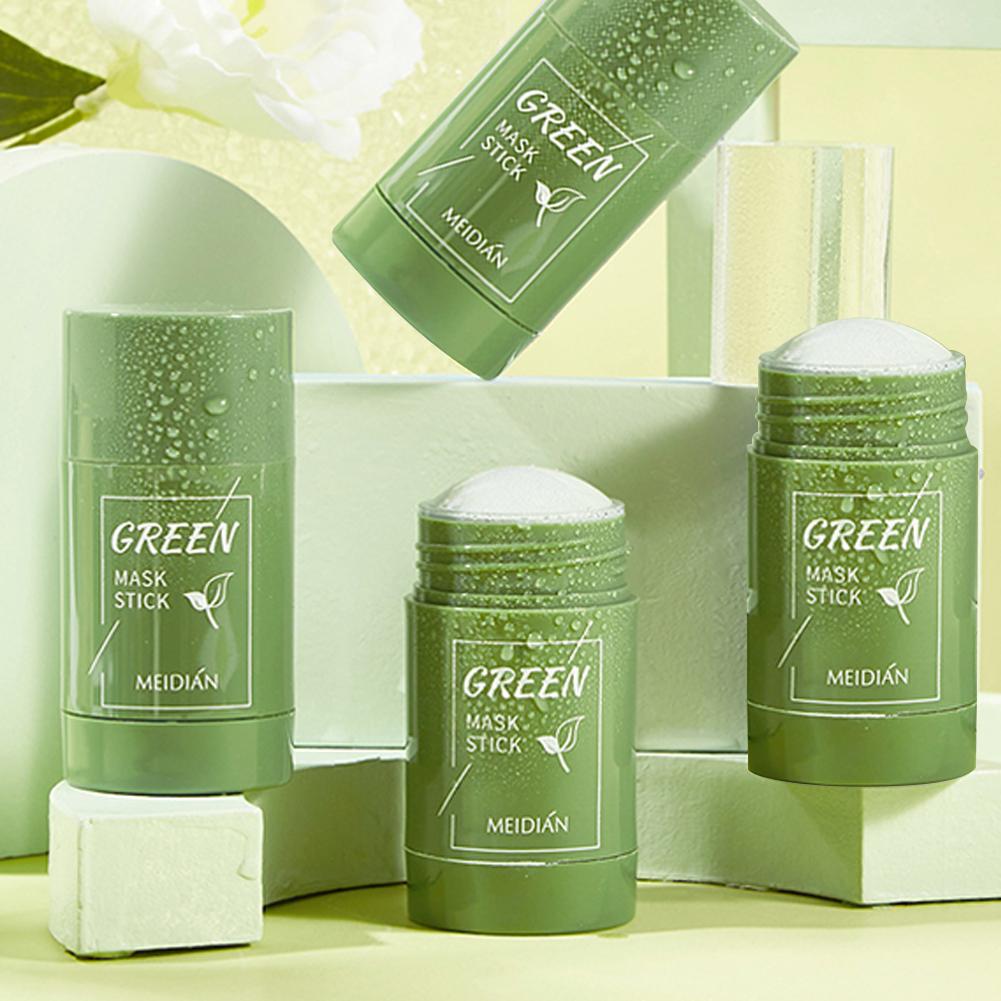 Solid Green Tea Facial Mask St - Green Tea Cleansing Clay Mask recension och pris