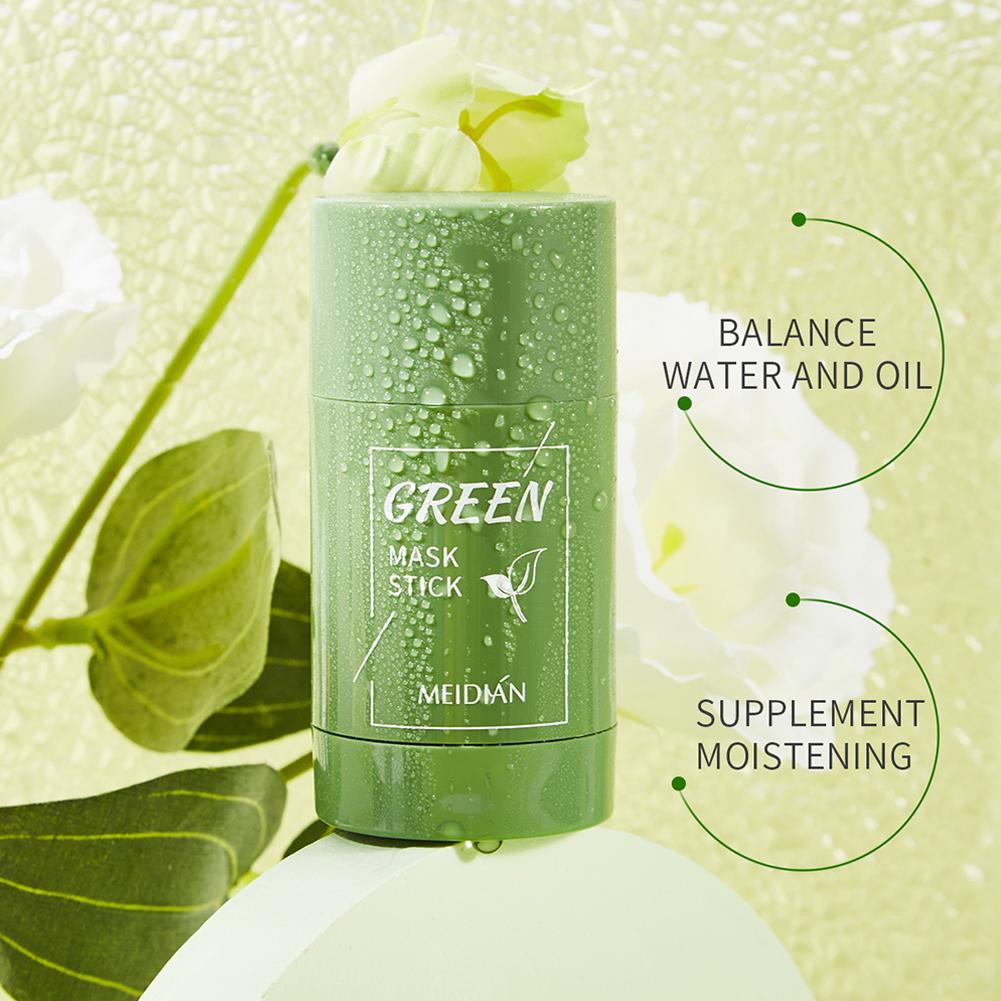 Solid Green Tea Facial Mask St - Green Tea Cleansing Clay Mask recension och pris