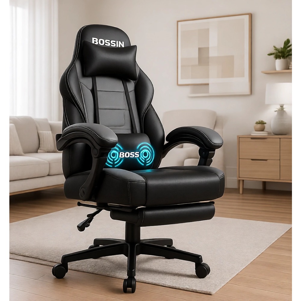 Ergonomic Heavy Duty Gaming Ch - Massage recension och pris