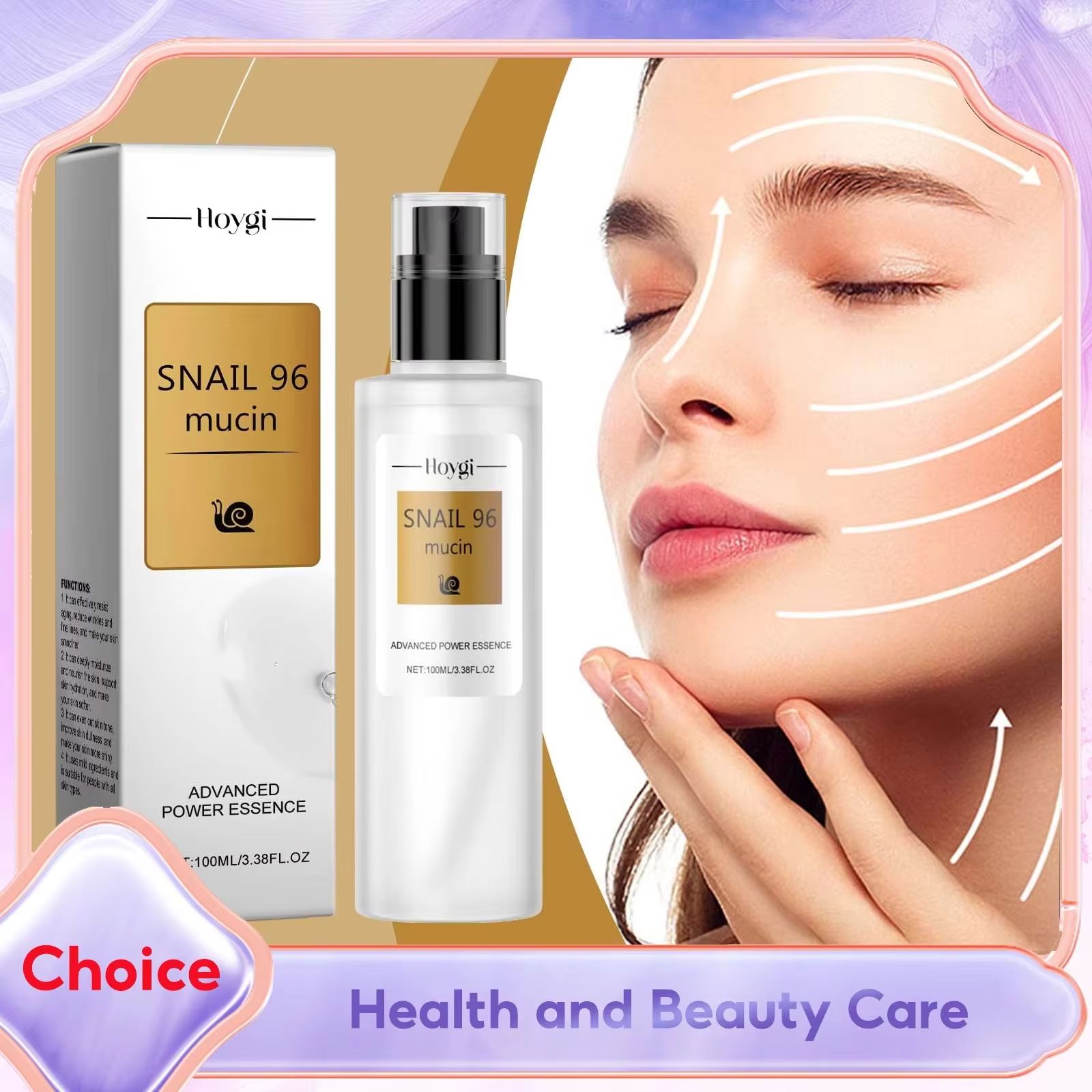 Snail Mucin 96% Face Serum Ski - Snail Mucin 96 Repair Essence recension och pris