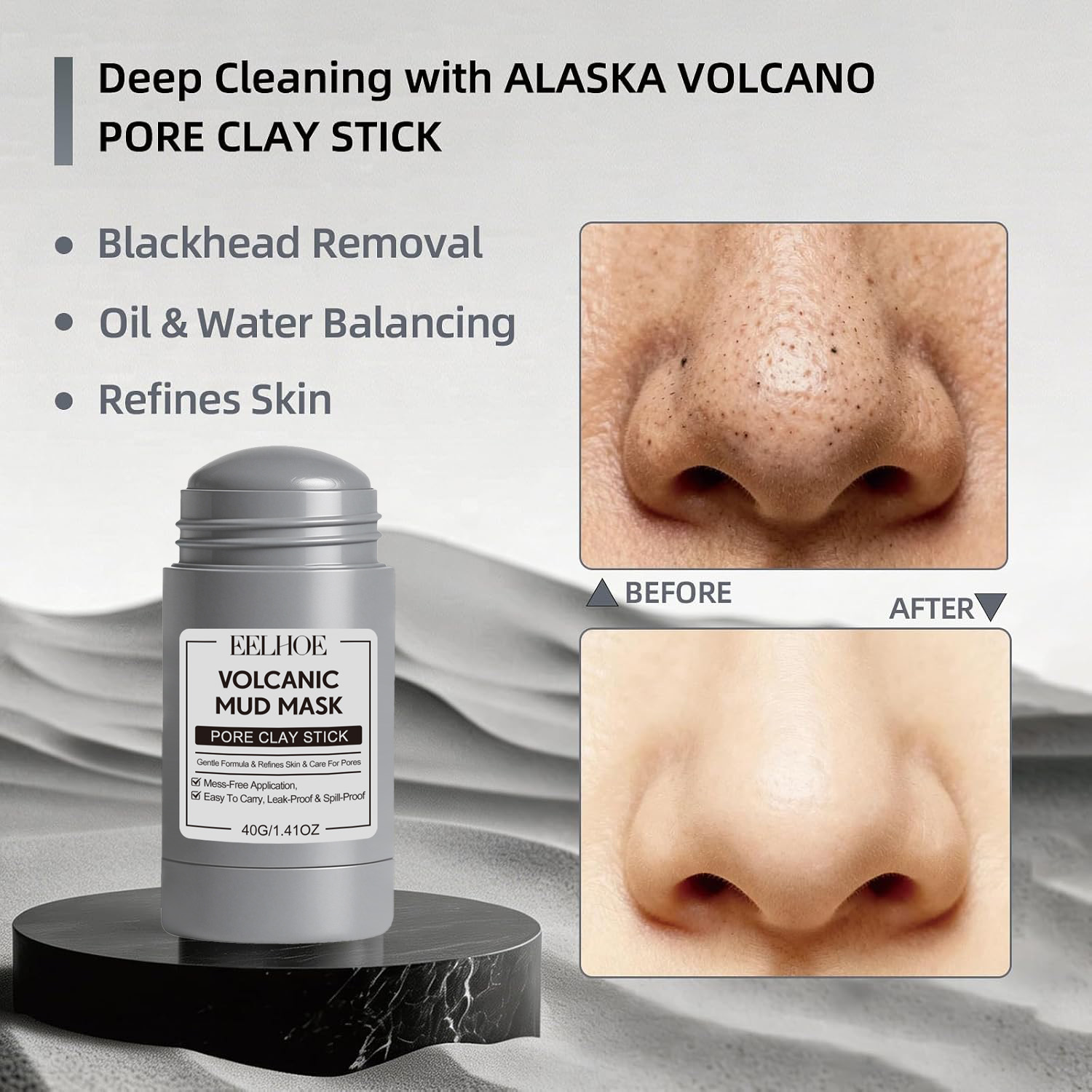 Alaska Volcano & Green Tea Dee - Green Tea Cleansing Clay Mask recension och pris