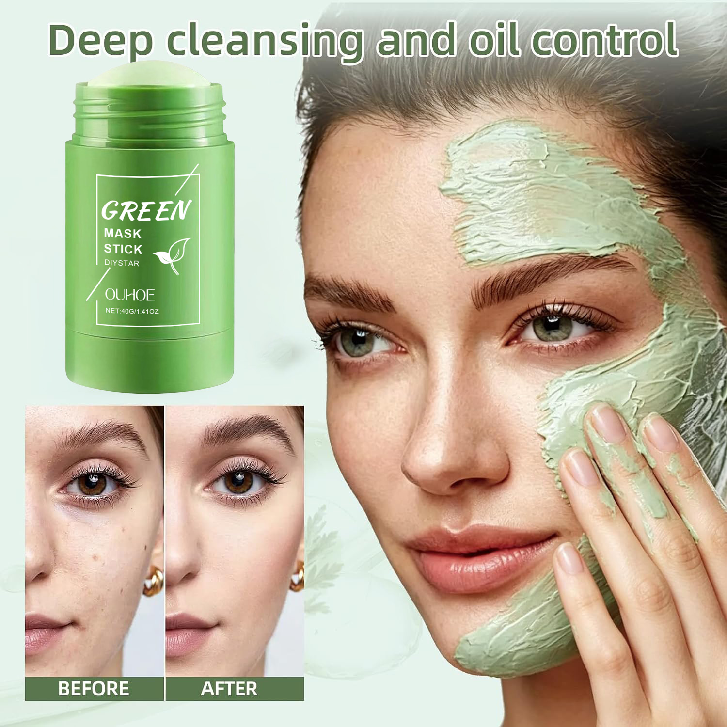 Alaska Volcano & Green Tea Dee - Green Tea Cleansing Clay Mask recension och pris