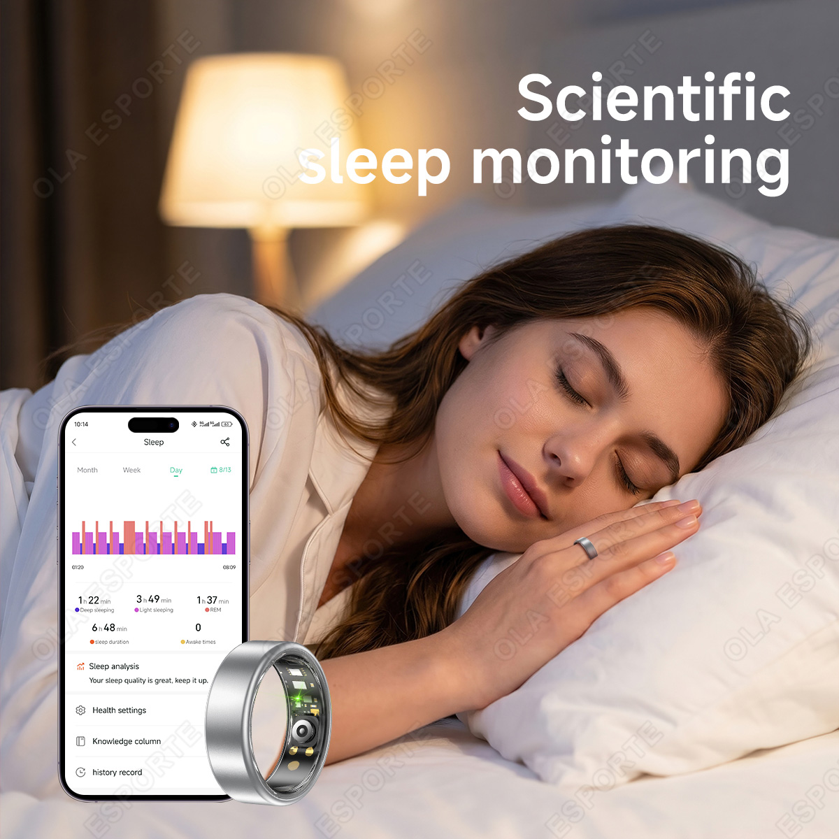 All Size（6-14） Smart Ring for  - Health Monitors recension och pris