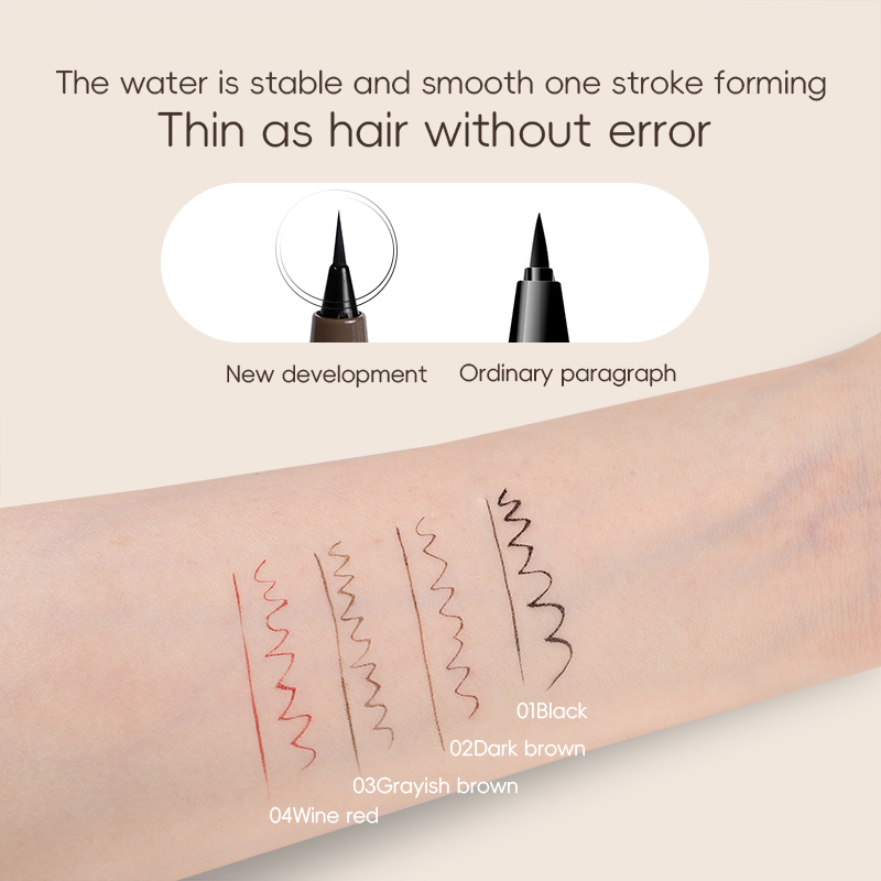 Smooth Very Fine Eyeliner Pen  - Waterproof Liquid Eyeliner Pen recension och pris