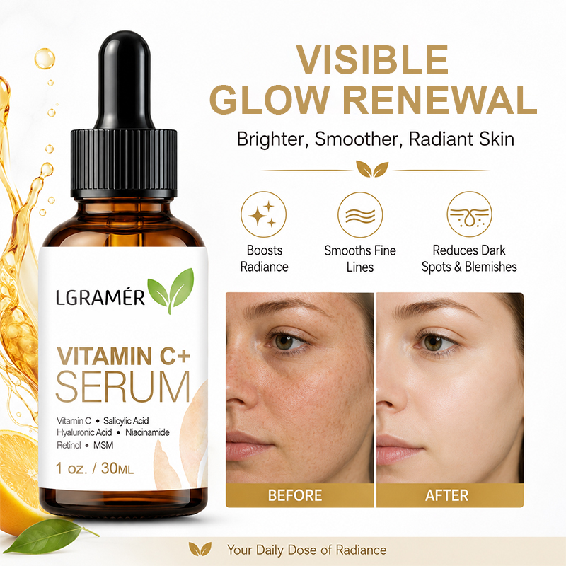 Vitamin C+ Facial Serum With H - Hyaluronic Acid Facial Serum recension och pris