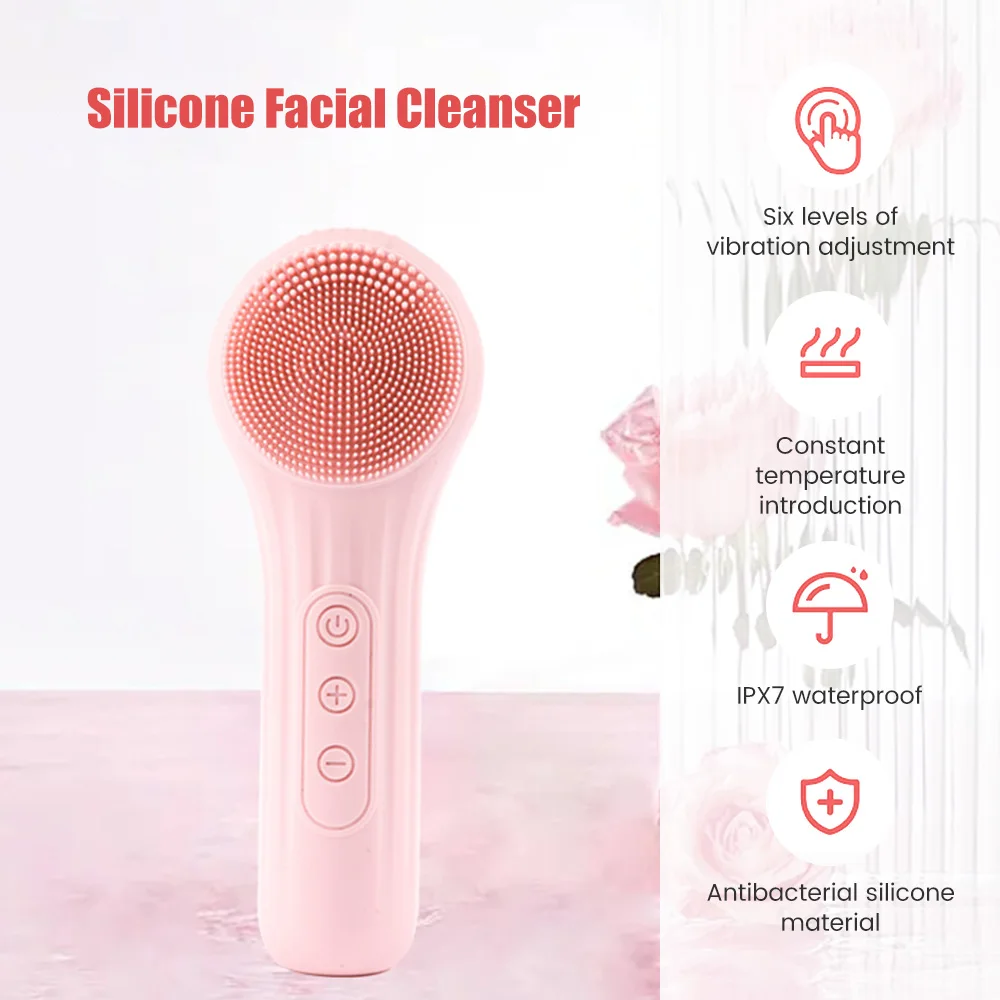 Sonic Silicone Facial Brush Cl - Silicone Face Scrubber Electric recension och pris