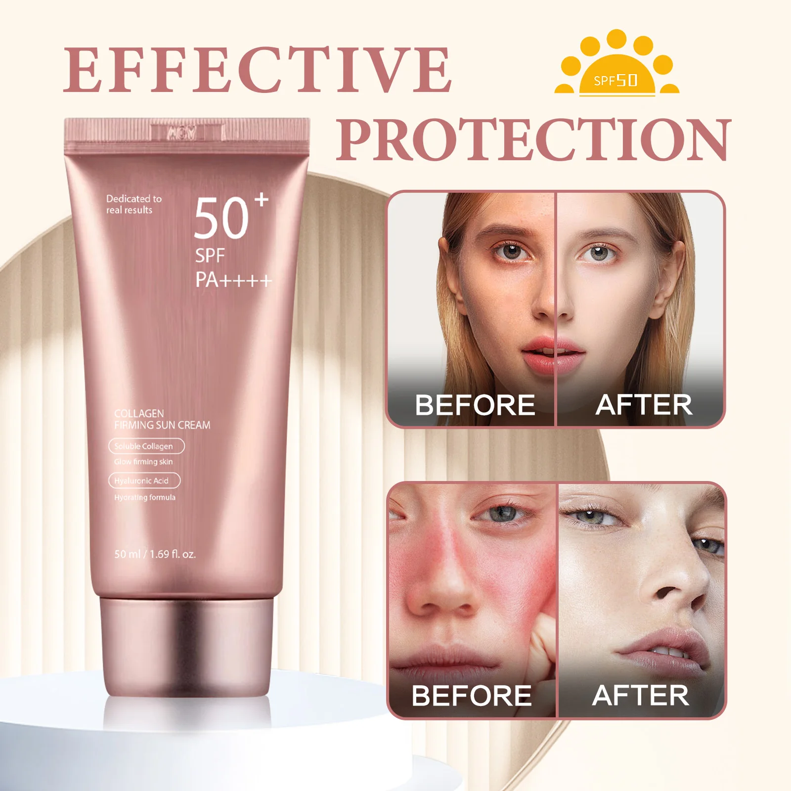 Sunscreen SPF50 PA+++ Waterpro - Spf 50 Waterproof Sunscreen recension och pris