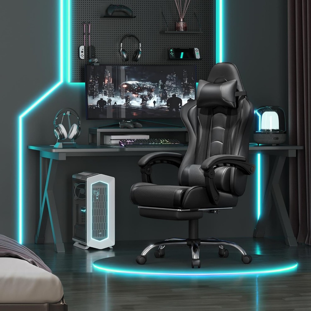 Comfortable PU Leather Gaming  - Massage recension och pris