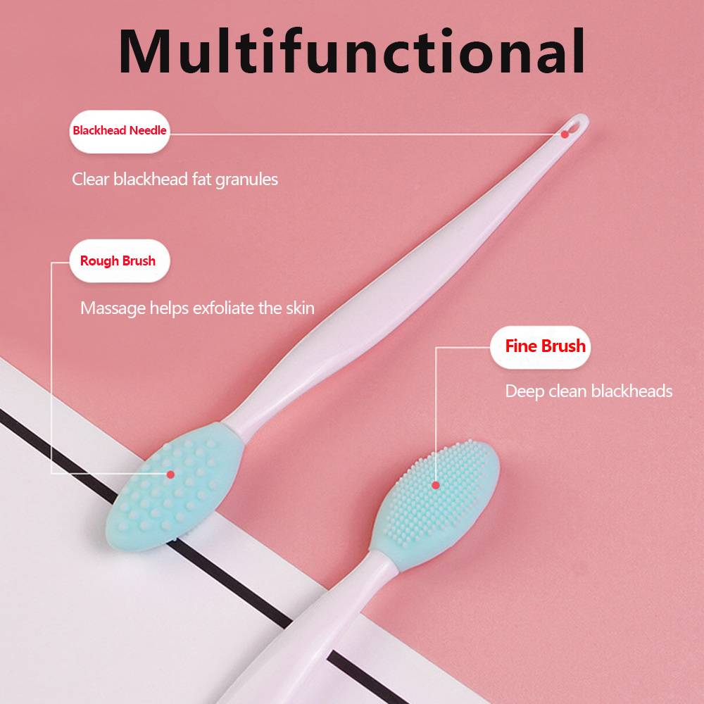 1PC/4PCS  Beauty Skin Care Was - Silicone Face Scrubber Electric recension och pris