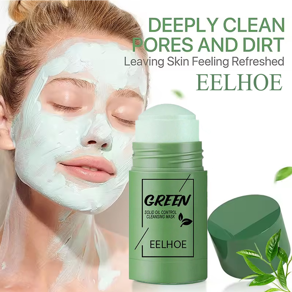 1~5PCS Green Tea Clay Stick Fo - Green Tea Cleansing Clay Mask recension och pris