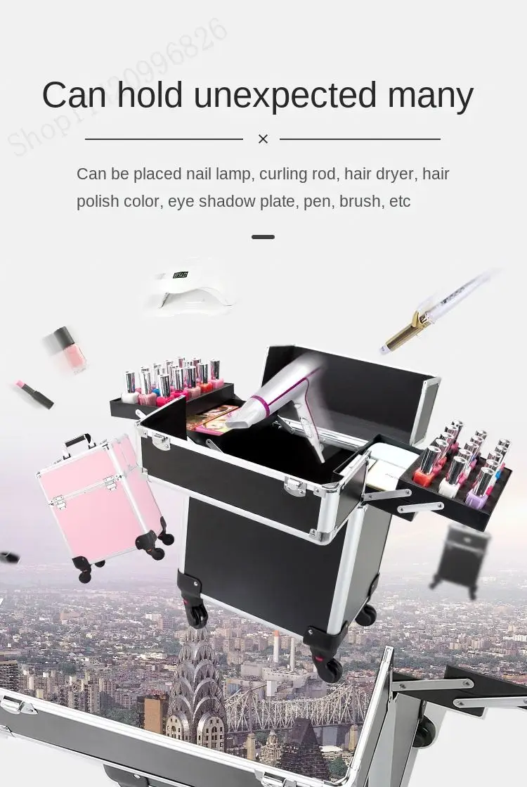Large-capacity Professional Ma - Makeup recension och pris