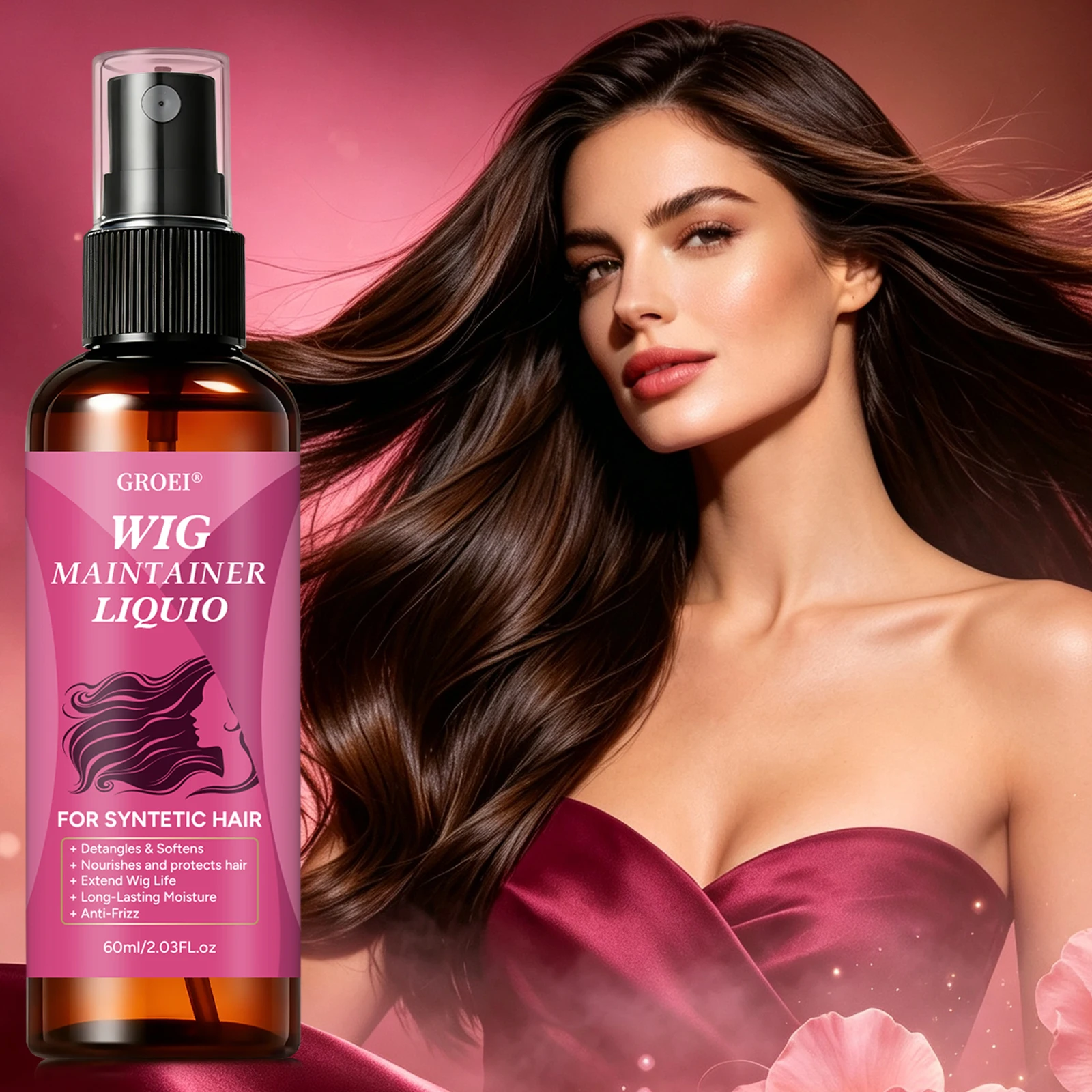 GROEI Anti‑Frizz Wig Maintaine - Hair Care recension och pris