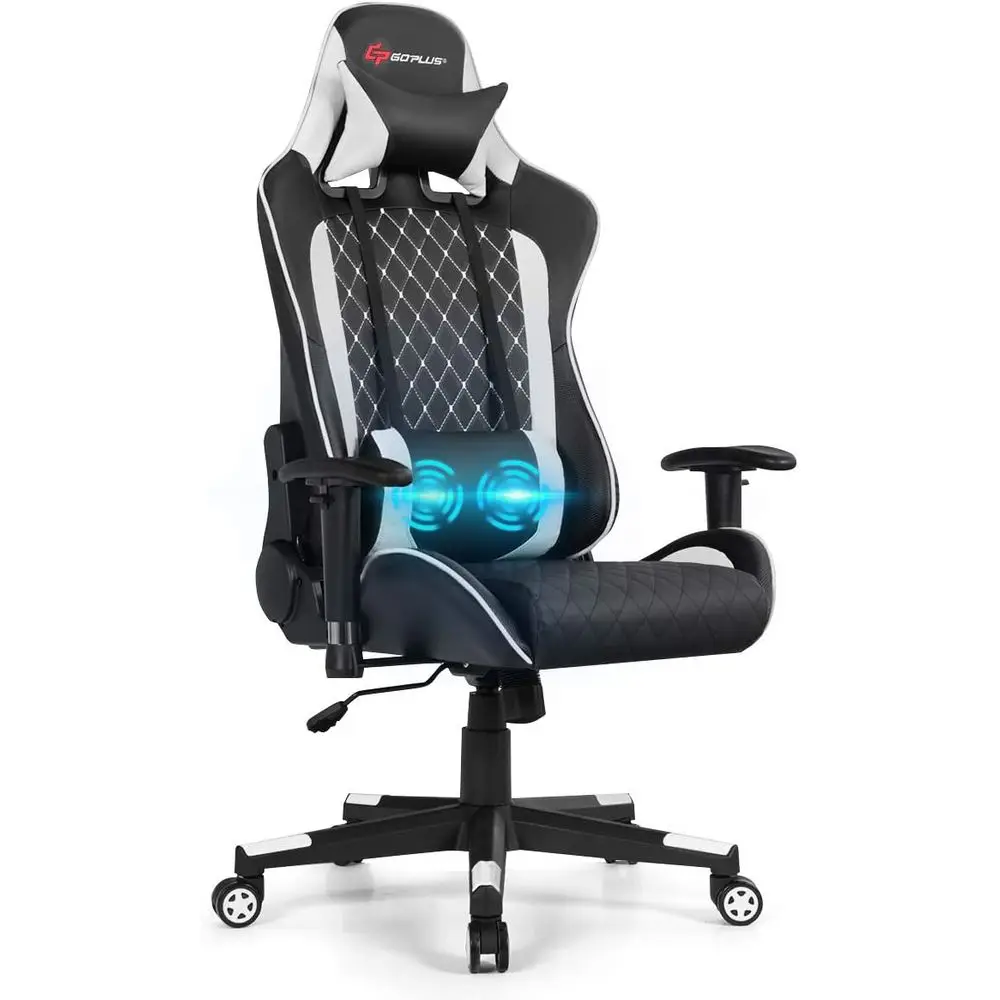 Ergonomic Adjustable Gaming Re - Massage recension och pris