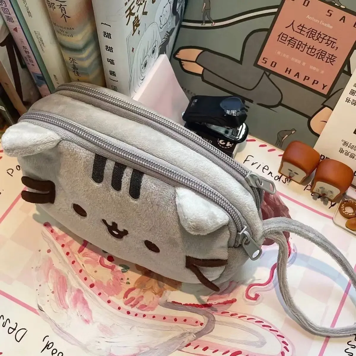 Kawaii Pusheen Fat Cat Cartoon - Makeup recension och pris