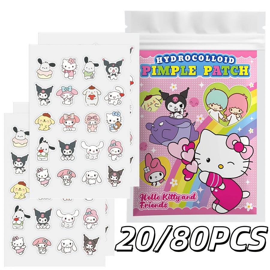 20/80PCS Sanrio Hello kitty Ca - Hydrocolloid Pimple Patch recension och pris