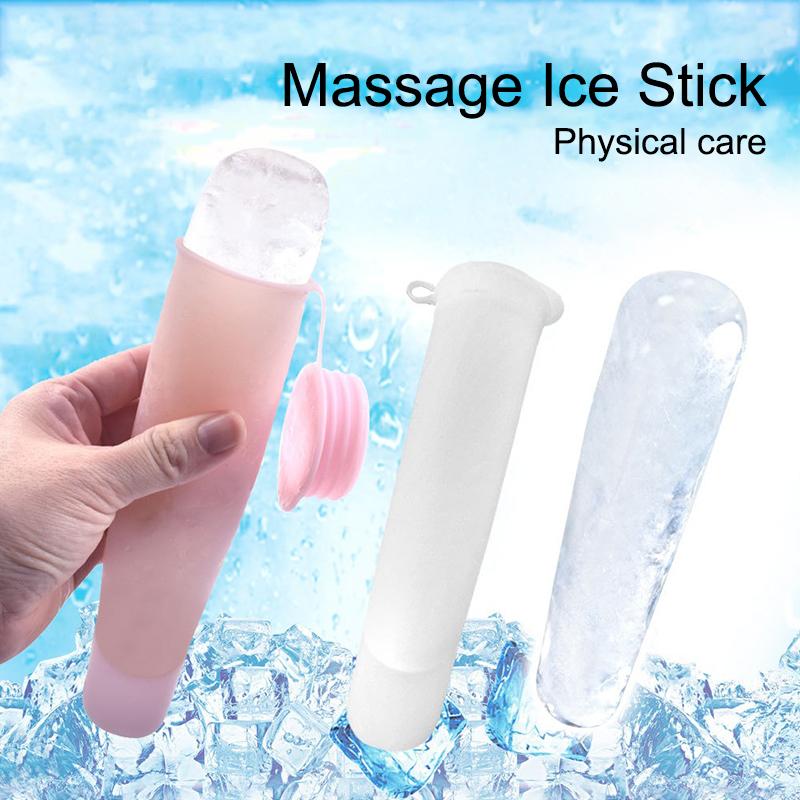 1PC Silicone Cube Tray Shape I - Face Ice Roller Puffiness recension och pris