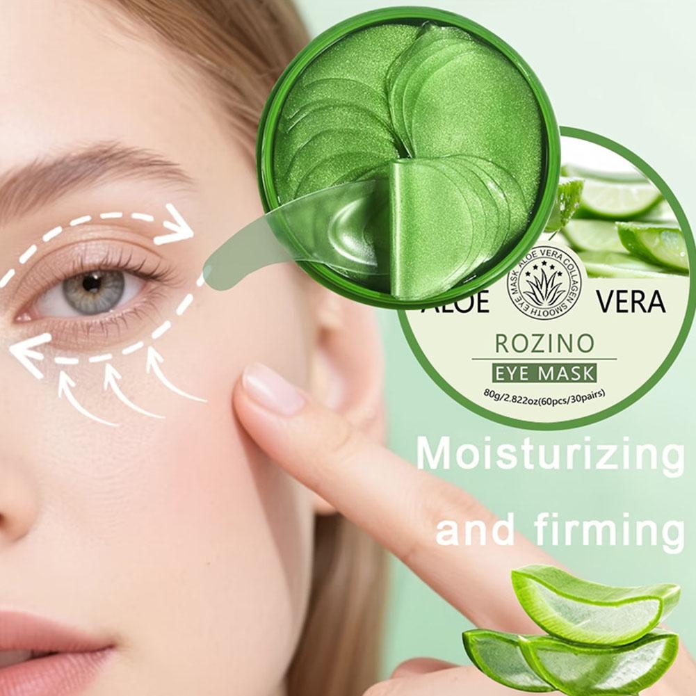 60pcs Aloe Vera Collagen Eye M - Collagen Under Eye Patches recension och pris