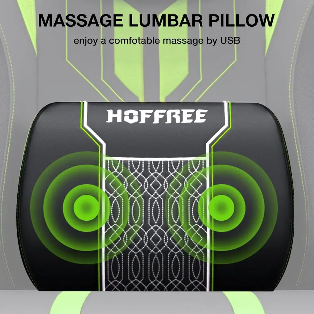 Ergonomic Massage Gaming Chair - Massage recension och pris