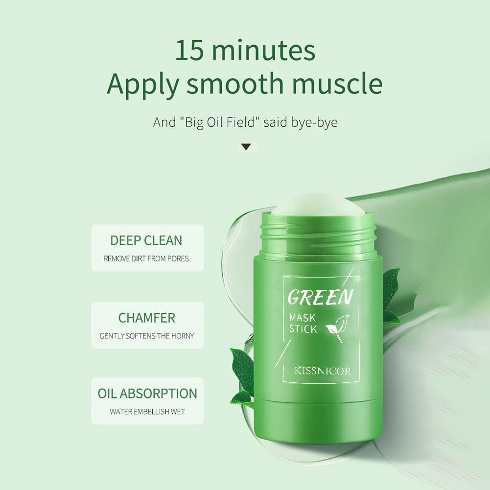 Green Tea Mask Stick for Face, - Green Tea Cleansing Clay Mask recension och pris