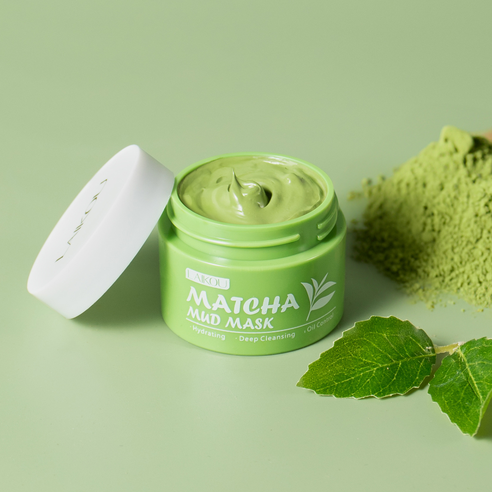 LAIKOU Matcha Green Tea Clay M - Green Tea Cleansing Clay Mask recension och pris
