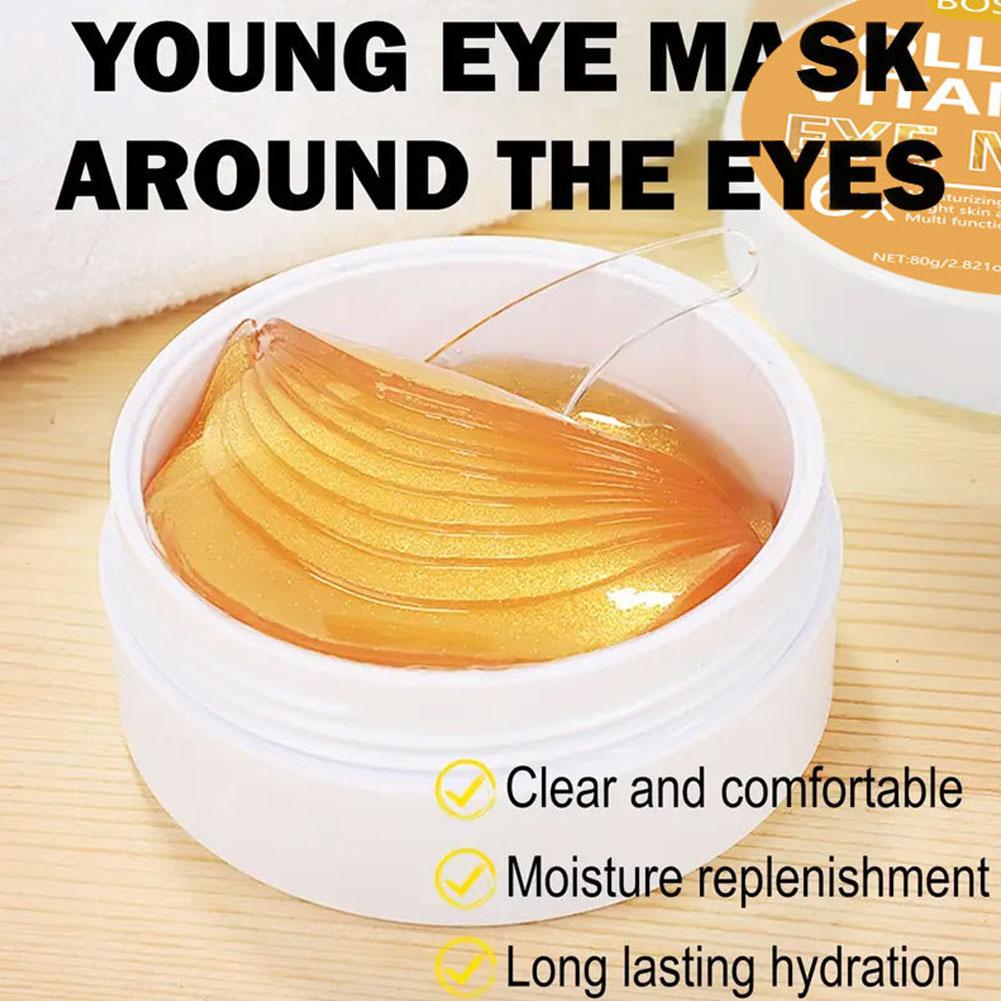 Collagen Vitamin Eye Mask 60pc - Collagen Under Eye Patches recension och pris