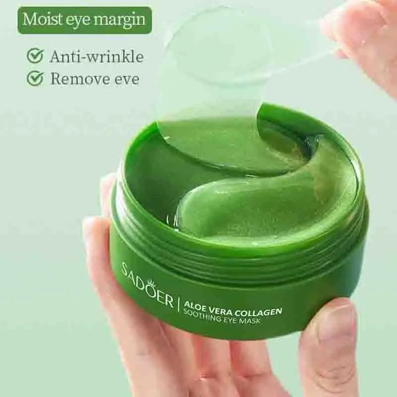 60pcs Aloe Vera Collagen Eye M - Collagen Under Eye Patches recension och pris