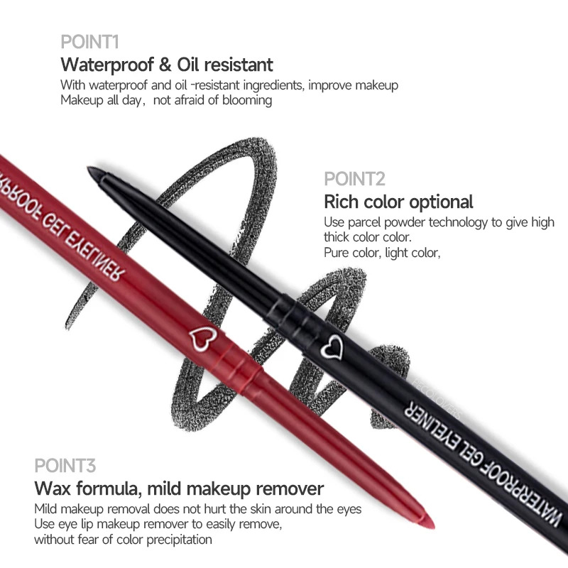 Waterproof Matte Eyeliner Pen, - Waterproof Liquid Eyeliner Pen recension och pris