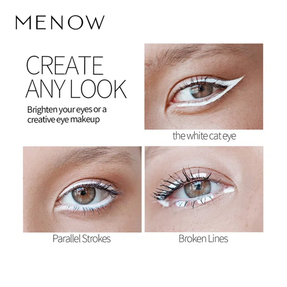 12pcs White Eyeliner Makeup Sm - Waterproof Liquid Eyeliner Pen recension och pris