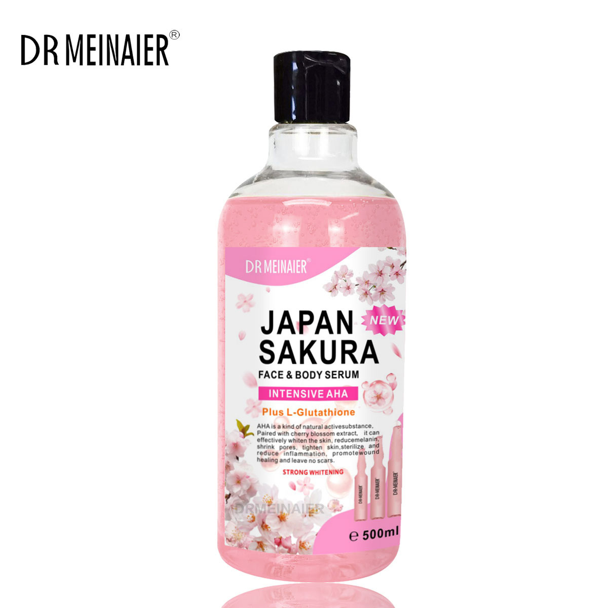 500ml Japan Sakura Face Body S - Niacinamide Pore Shrinking Essence recension och pris