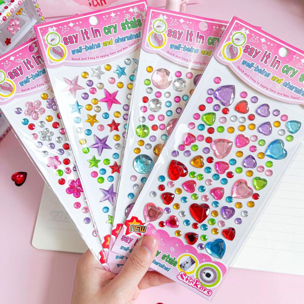 Self-Adhesive Face Rhinestones - Nail Art recension och pris