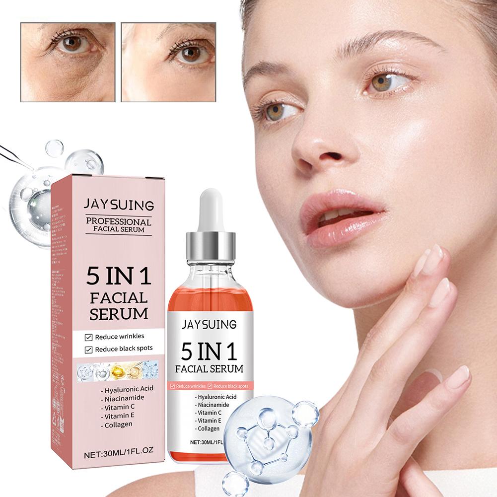 5-in-1 Vitamin C & Hyaluronic  - Niacinamide Pore Shrinking Essence recension och pris