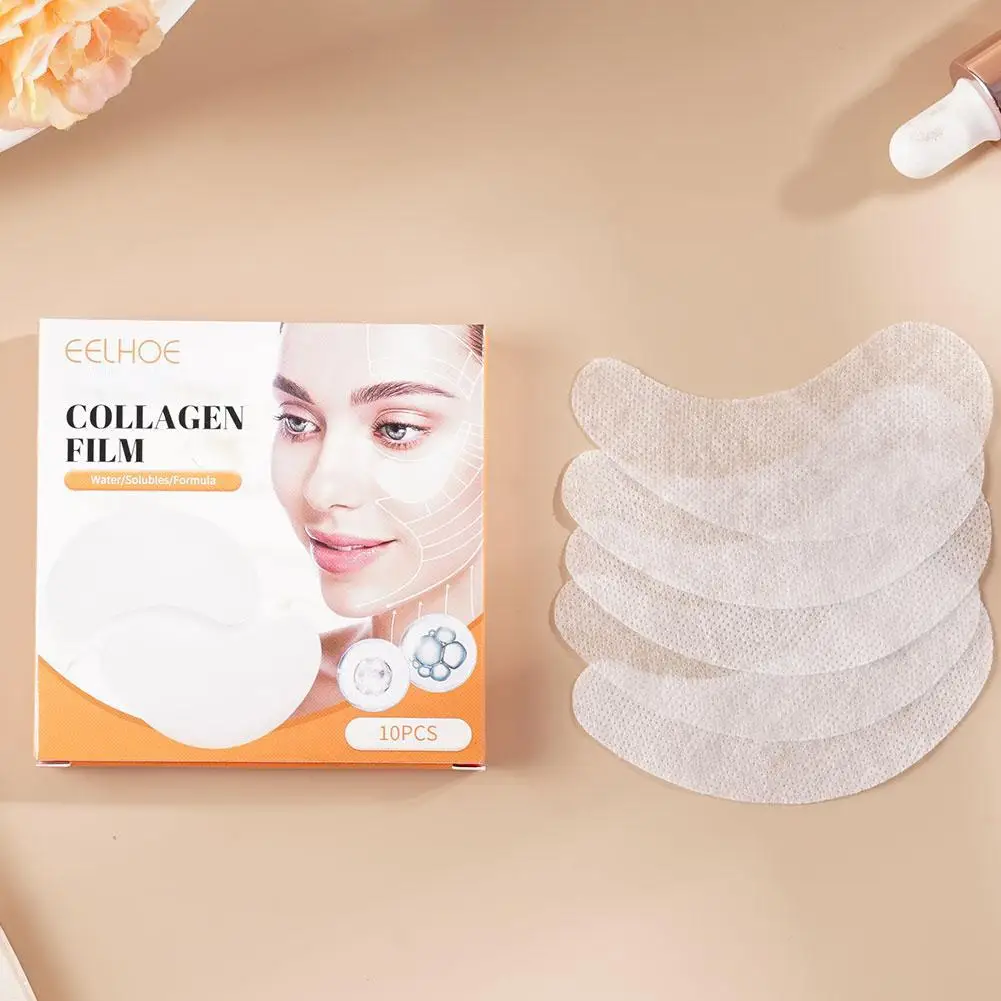 5/10Pairs Collagen Soluble Fil - Collagen Under Eye Patches recension och pris