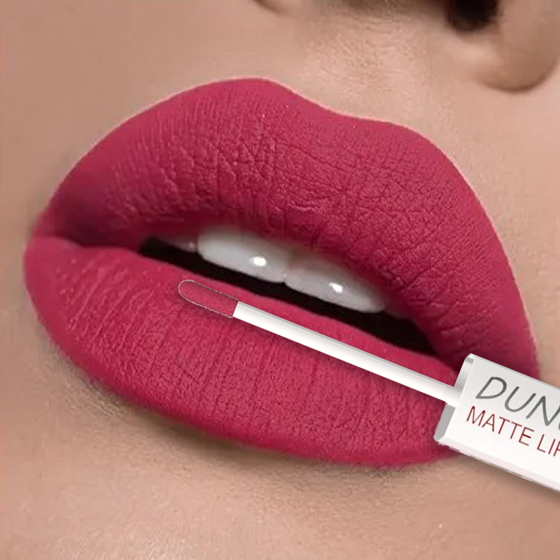 Matte Lipstick Non Stick Cup R - Matte Velvet Lip Tint Long Lasting recension och pris