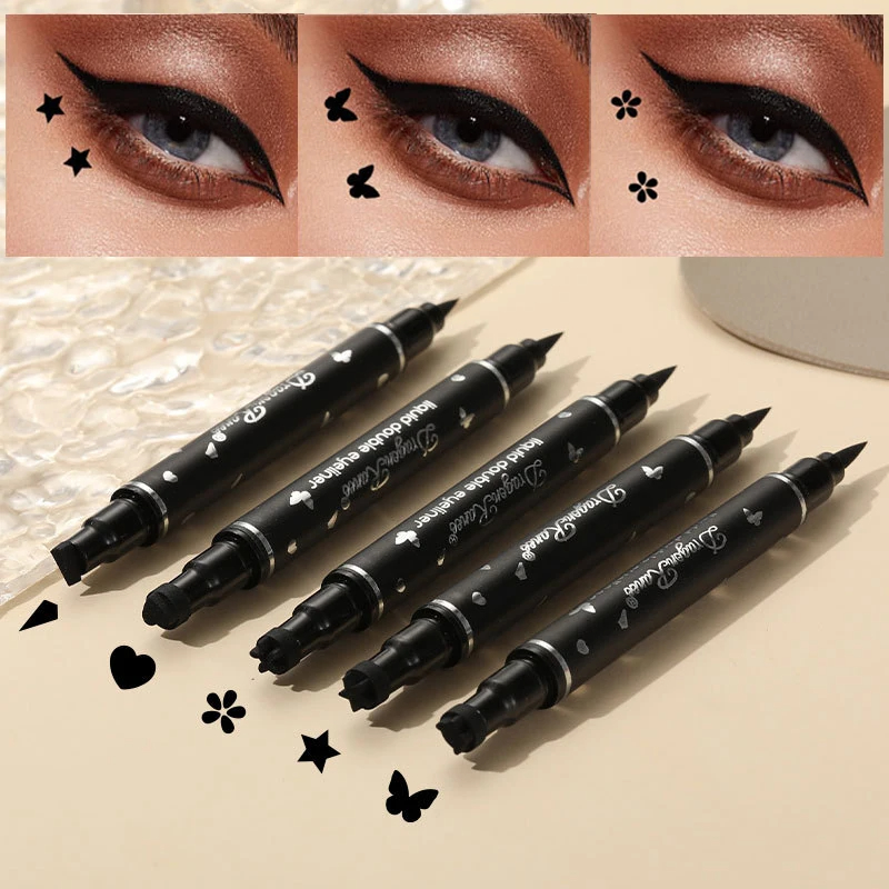 2 IN 1 Butterfly Seal Eyeliner - Waterproof Liquid Eyeliner Pen recension och pris