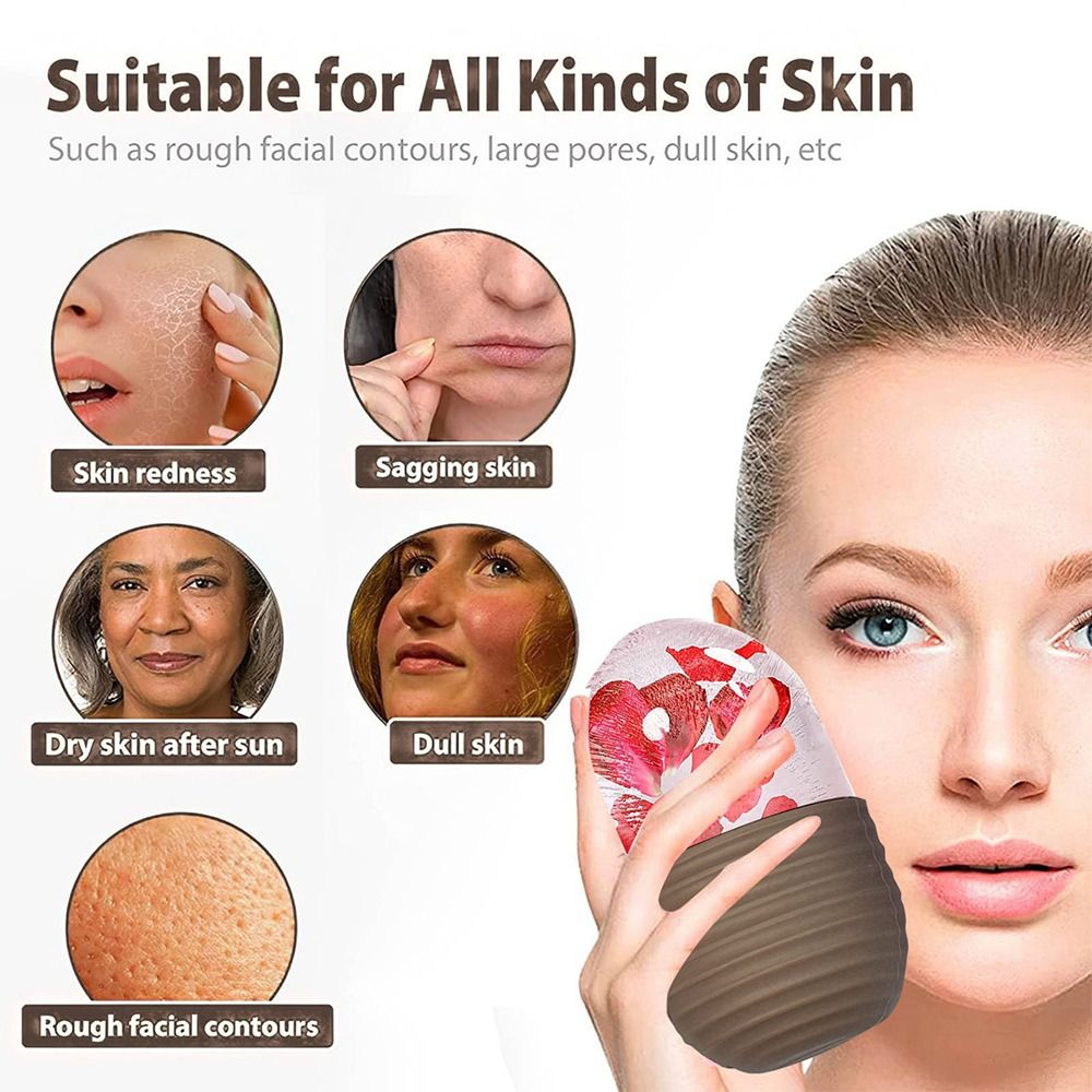 1pc New Silicone Ice Roller Fa - Face Ice Roller Puffiness recension och pris