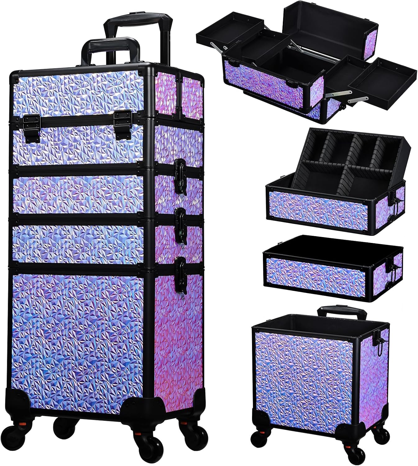 Rolling Makeup Train Case, Lar - Makeup recension och pris
