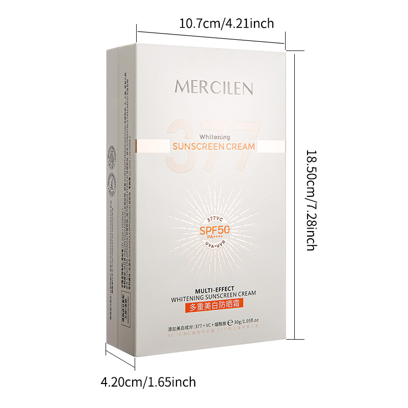 Mercilen Facial and Body Sunsc - Spf 50 Waterproof Sunscreen recension och pris