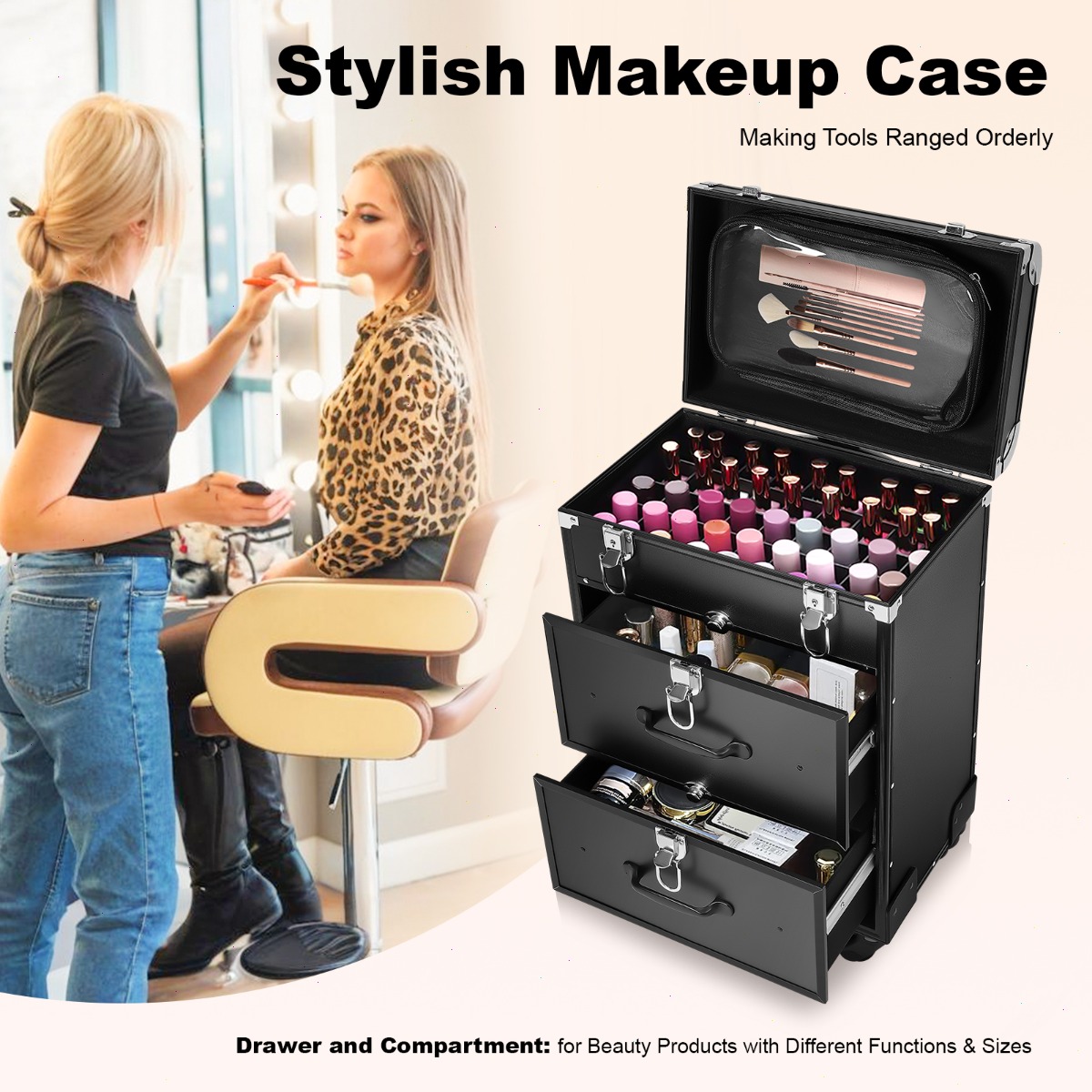 Professional Makeup Train Case - Makeup recension och pris