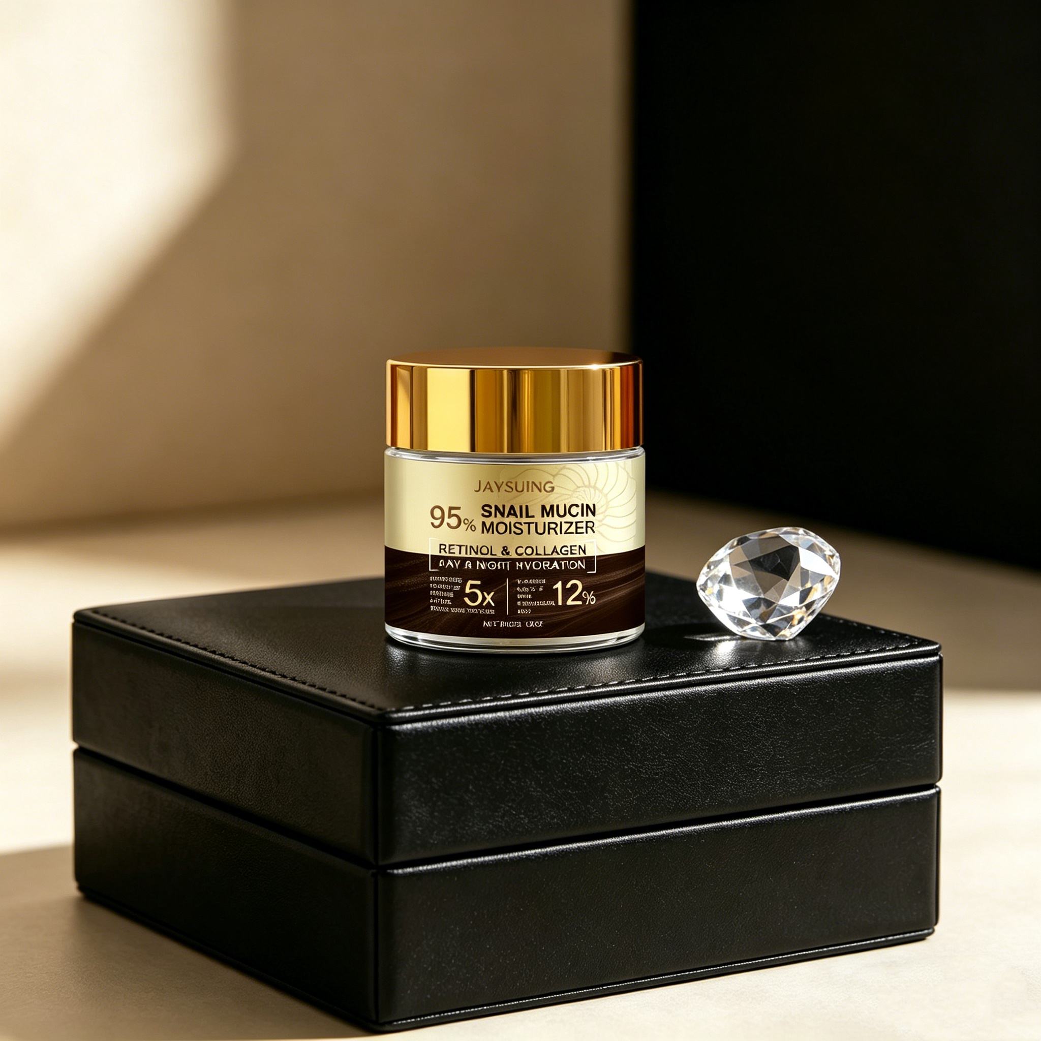 95% Snail Mucin Moisturizer Co - Retinol Anti Wrinkle Cream recension och pris