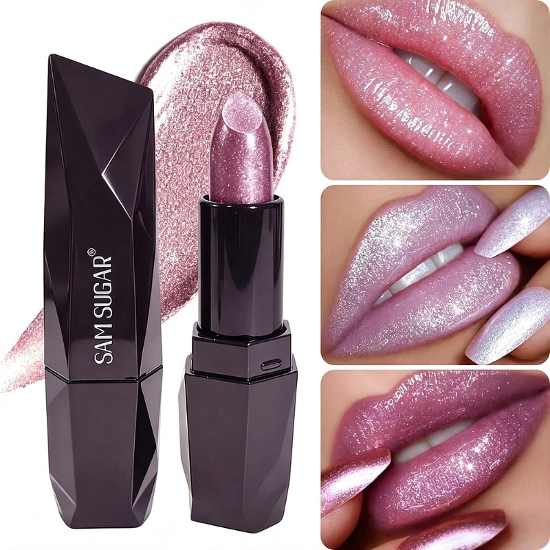 6 Colors Pearlescent Pink Meta - Matte Velvet Lip Tint Long Lasting recension och pris