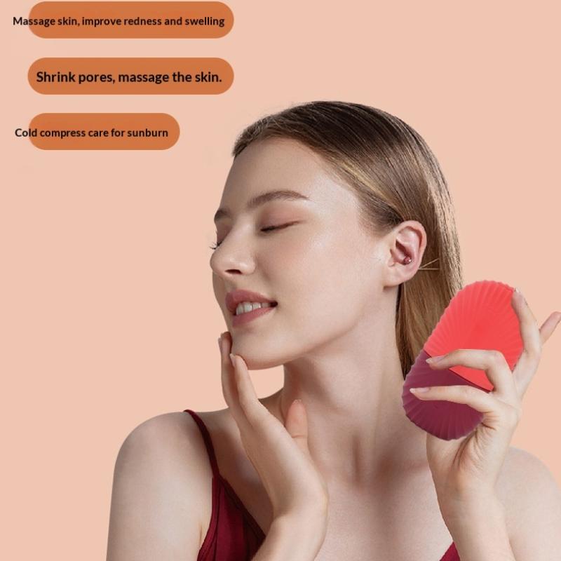Silicone Ice Mold 1Pcs Shell P - Face Ice Roller Puffiness recension och pris