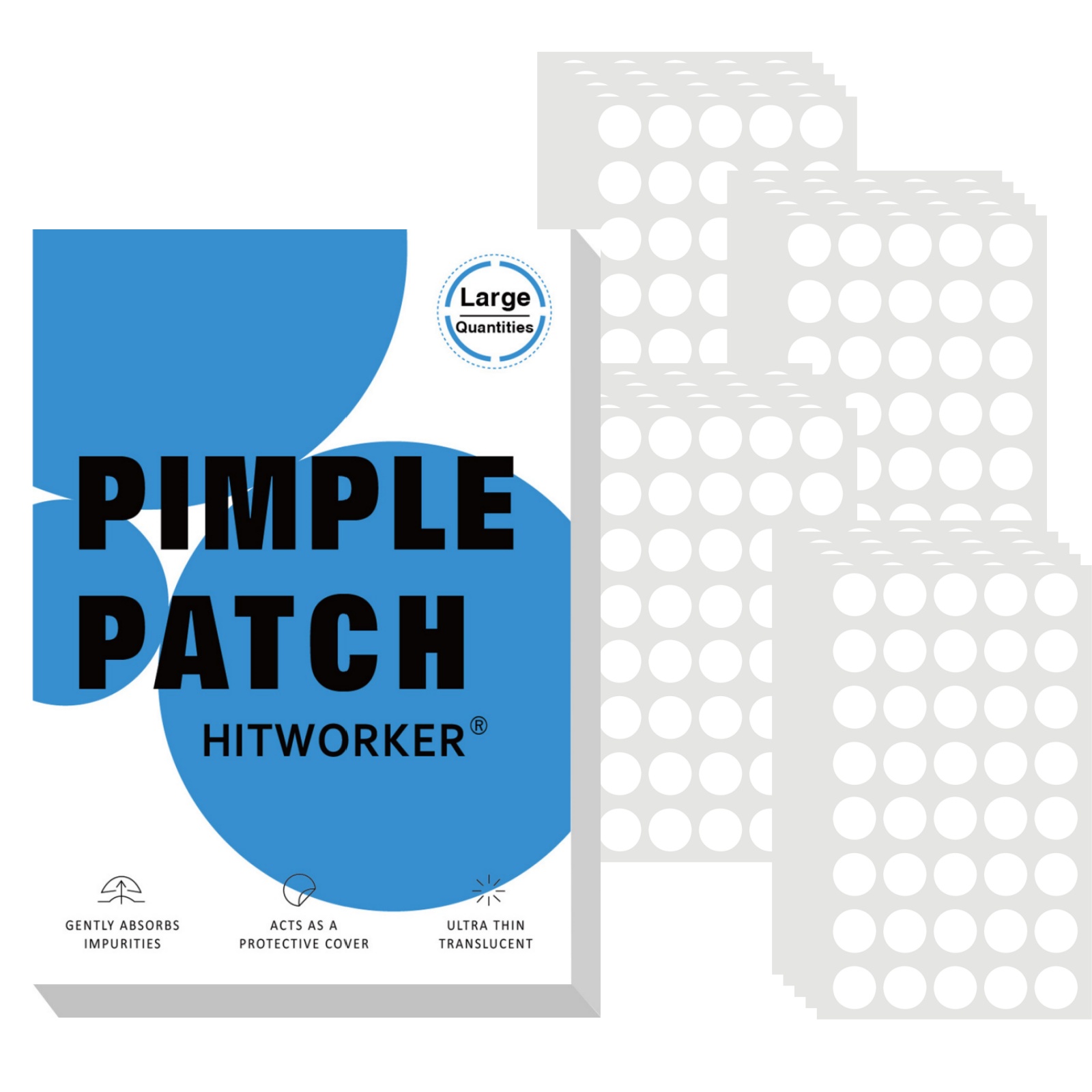800Pcs Hydrocolloid Acne Pimpl - Hydrocolloid Pimple Patch recension och pris