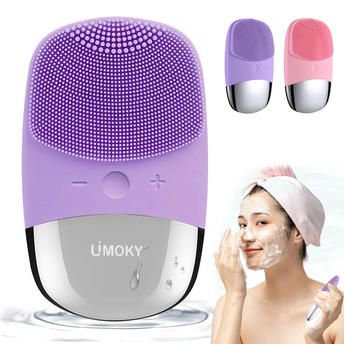 Facial Electric Silicone Clean - Silicone Face Scrubber Electric recension och pris