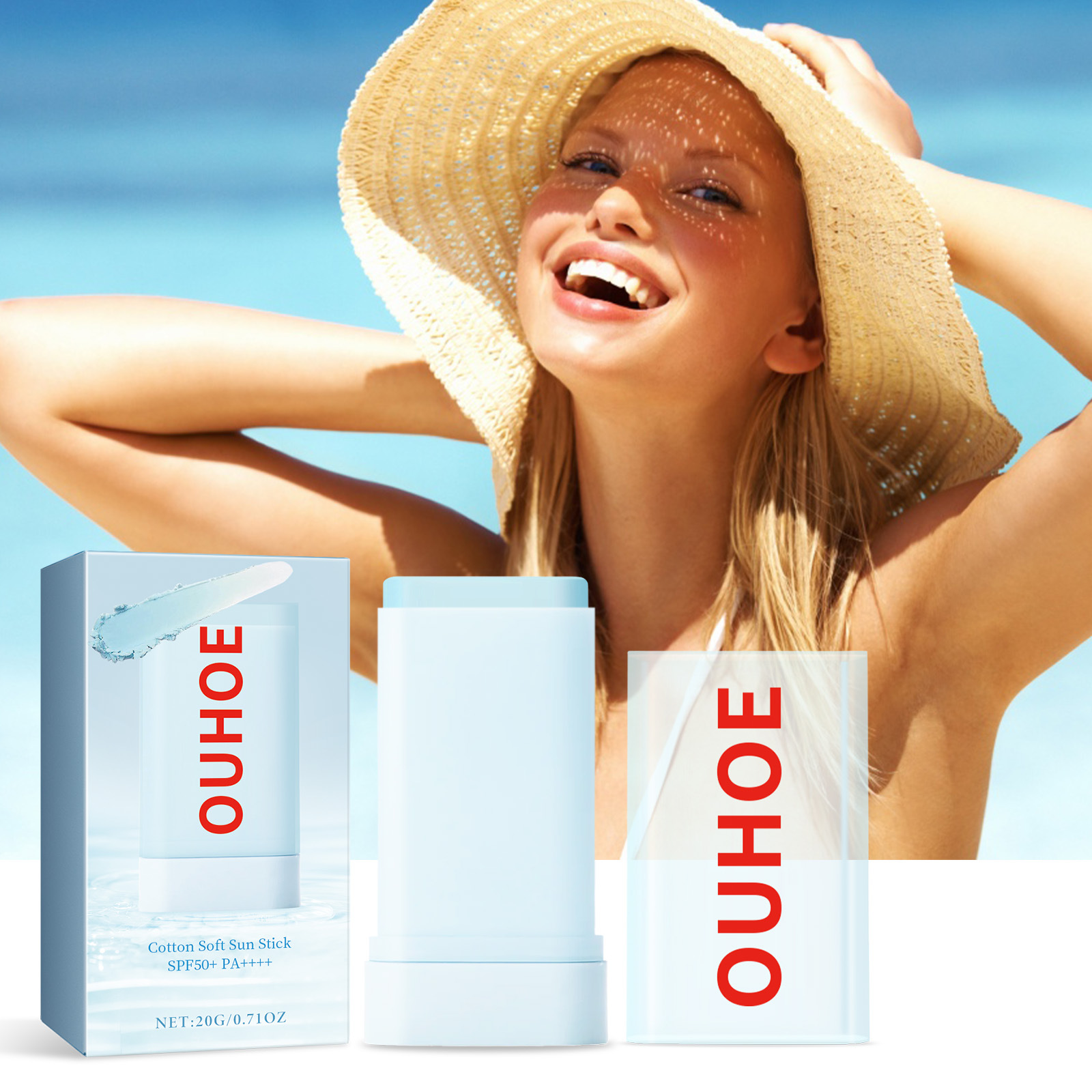 OUHOE UV Protection Cream Spf  - Spf 50 Waterproof Sunscreen recension och pris